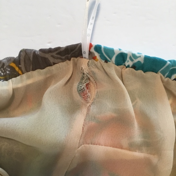 Glam Summer Sleeveless Floral Multi Color Mini Dress Size S - Picture 6 of 6